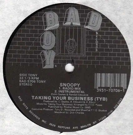 Taking Your Business - Snoopy / The New Thing