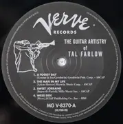 LP - Tal Farlow - The Guitar Artistry Of Tal Farlow - 180 Gram