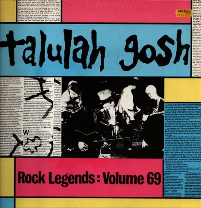 Talulah Gosh - Rock Legends: Volume 69