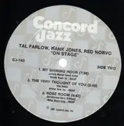 LP - Tal Farlow , Hank Jones , Red Norvo , Ray Brown , Jake Hanna - On Stage