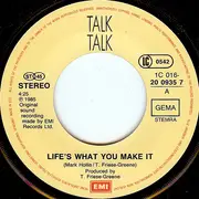 7inch Vinyl Single - Talk Talk - Life's What You Make It