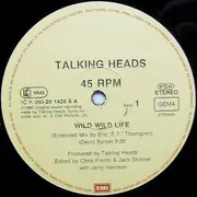 12inch Vinyl Single - Talking Heads - Wild Wild Life