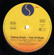 LP - Talking Heads - Fear Of Music - Embossed Cover