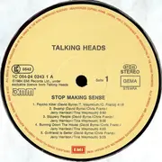 LP - Talking Heads - Stop Making Sense