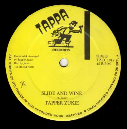 Tapper Zukie - Old Cotton Field / Slide And Wine