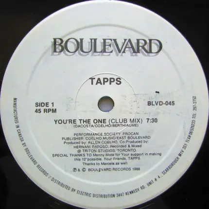 Tapps - You're The One