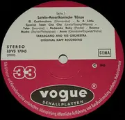 LP - Tarragano & His Orchestra - Latein-Amerikanische Tänze