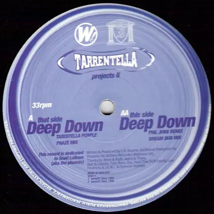 Tarrentella - Deep Down