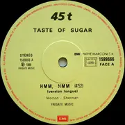 12inch Vinyl Single - Taste Of Sugar - Hmm, Hmm