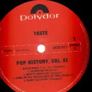 Double LP - Taste - Pop History Vol. 11