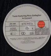 LP - Taste - In Concert