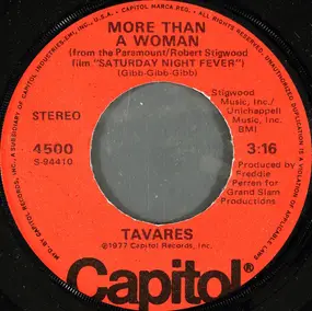 Tavares - More Than A Woman / Keep In Touch