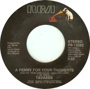 7'' - Tavares - A Penny For Your Thoughts / The Skin You're In