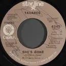 7inch Vinyl Single - Tavares - She's Gone / Check It Out
