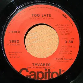 Tavares - Too Late