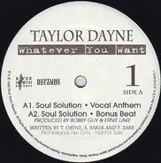 Taylor Dayne - Whatever You Want