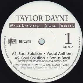 Taylor Dayne - Whatever You Want