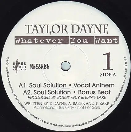 Taylor Dayne - Whatever You Want