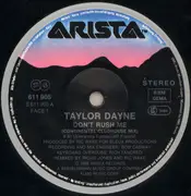 12inch Vinyl Single - Taylor Dayne - Don't Rush Me (House Mix)