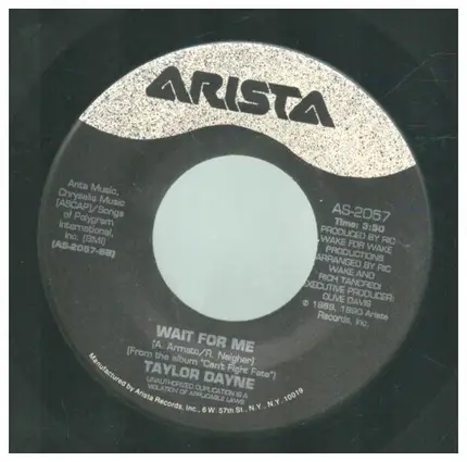 Taylor Dayne - Heart Of Stone / Wait For Me