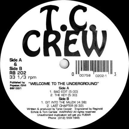 TC Crew - Welcome To The Underground