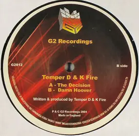 Temper D & K Fire - The Decision / Damn Hoover