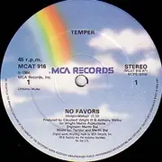 12'' - Temper - No Favors