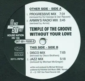 Temple of the Groove - Without Your Love