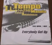 12inch Vinyl Single - Tempo Feat. Manola - Everybody Get Up