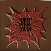 7inch Vinyl Single - Ten Foot Faces - Don't Want Love - Numbered, orange sleeve & small letters