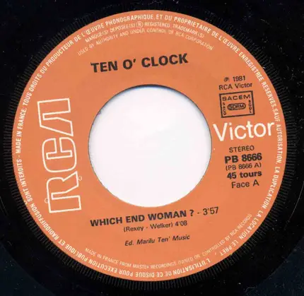 Ten O'Clock - Which End Woman?