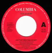 7inch Vinyl Single - Ten Sharp - Ain't My Beating Heart