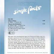 7inch Vinyl Single - Ten Ten - When It Rains