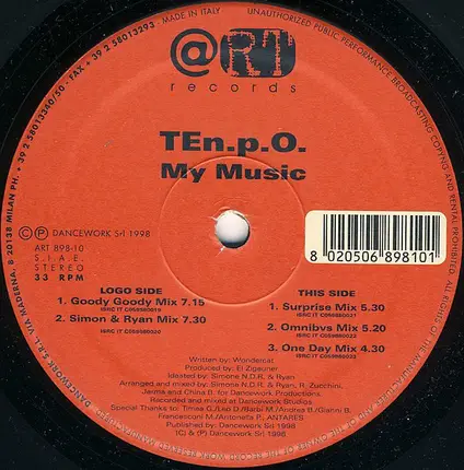 Ten.p.o. - My Music