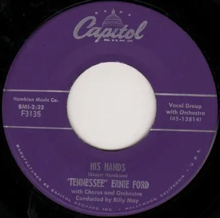 Tennessee Ernie Ford - I Am A Pilgrim / His Hands