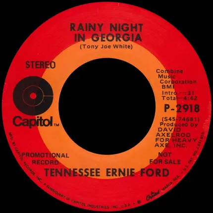 Tennessee Ernie Ford - Let The Lovelight In Your Eyes Lead Me On