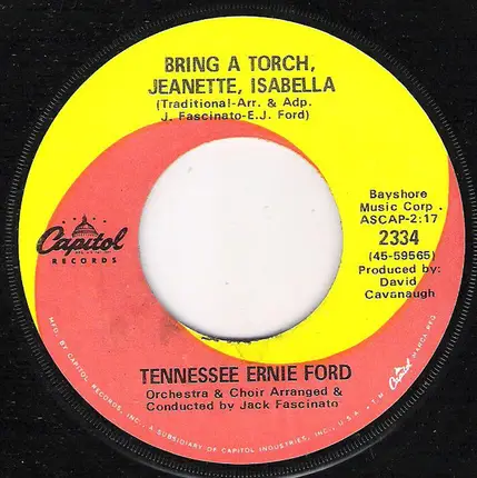 Tennessee Ernie Ford - Little Boy King / Bring A Torch Jeanete, Isabella