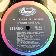 LP - Tennessee Ernie Ford - My Favorite Things