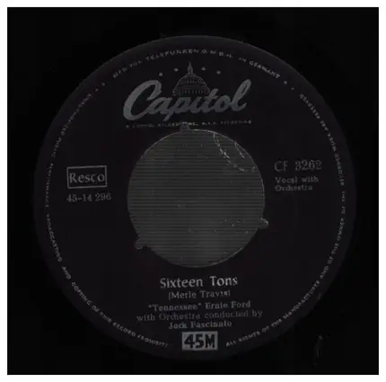 Tennessee Ernie Ford - Sixteen Tons