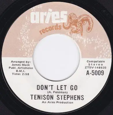 Tennyson Stephens - Don't Let Go / Call Me