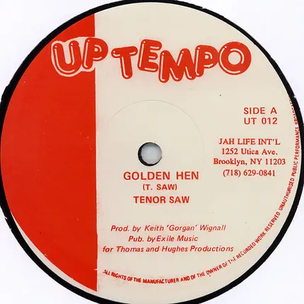 Tenor Saw / Gorgan Players - Golden Hen / Golden Dub