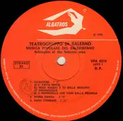 LP - Teatrogruppo Di Salerno - Musica Popolare Del Salernitano