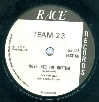 Team 23 - Whatever Moves You / Move Into The Rhythm