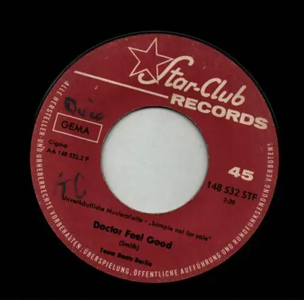 Team Beats Berlin - Sick And Tired / Doctor Feel Good