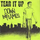 7inch Vinyl Single - Tear It Up / Down In Flames - Tear It Up / Down In Flames - Blue Vinyl, Insert