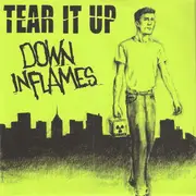 7inch Vinyl Single - Tear It Up / Down In Flames - Tear It Up / Down In Flames - Blue Vinyl, Insert