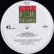 12inch Vinyl Single - Tears For Fears - Broken / Head Over Heels / Broken (Preacher Mix)