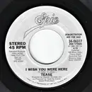 7inch Vinyl Single - Tease - I Wish You Were Here - Pitman