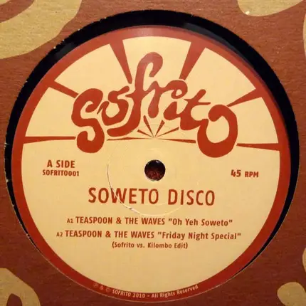 Teaspoon Ndelu & The Waves / Nzimande All Stars - Soweto Disco
