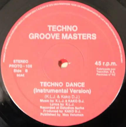 Techno Groove Masters - Techno Dance